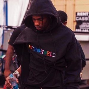ASTROWORLD EMBROIDERED LOGO HOODIE (LE)